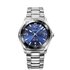Ebel horloge met een kast in keramiek op staal, met een wijzerplaat in het blauw en een diameter van 42 mm - thumb