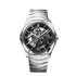 Ebel horloge met een kast in staal, met een wijzerplaat in het zwart en een diameter van 42 mm - thumb