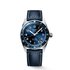 Longines horloge met een kast in keramiek op staal, met een wijzerplaat in het blauw en een diameter van 39 - thumb