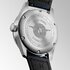 Longines horloge met een kast in keramiek op staal, met een wijzerplaat in het blauw en een diameter van 39 - thumb