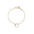 Pomellato armband in rosé goud 18kt met briljant van 0,23 karaat - thumb