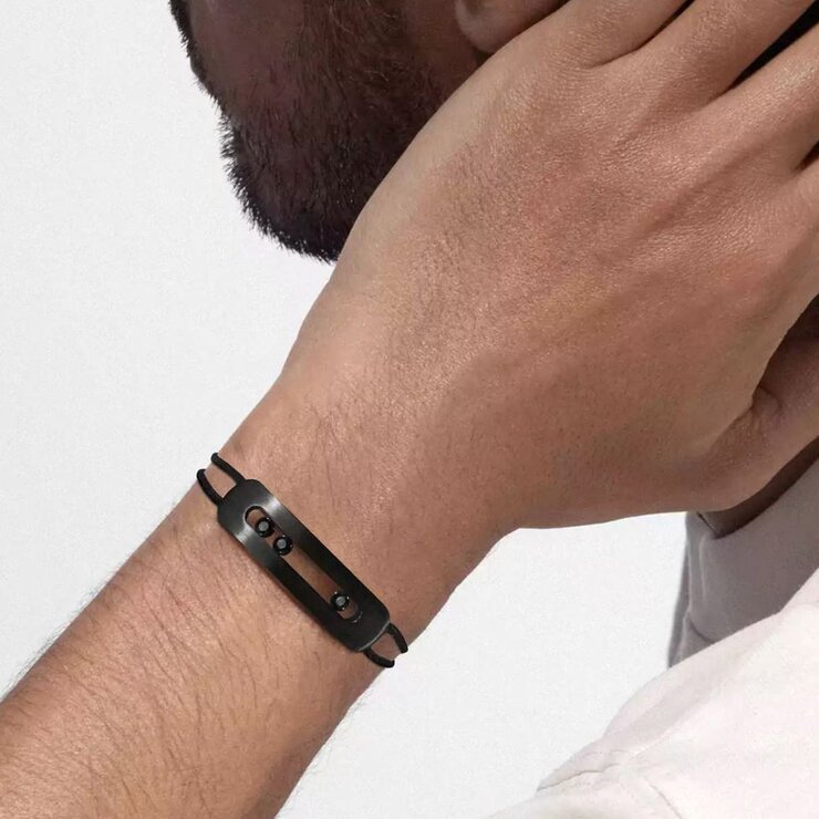 Messika armband met zwarte briljant van 0,43 karaat