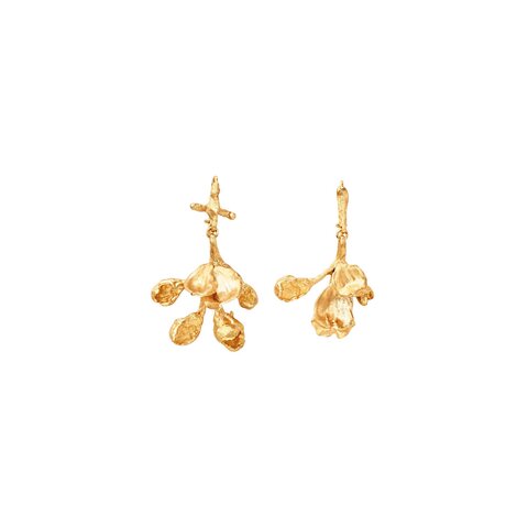 boucles d'oreilles Ole Lynggaard en or jaune 18 ct