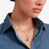 DoDo hanger in rosé goud 9kt met email - thumb