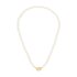 dinh van ketting in geel goud 18kt met parels - thumb