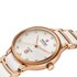 Rado horloge met een kast in rosé pvd-coating, met een wijzerplaat in het wit met  briljant en een diameter van 30.5 mm - thumb