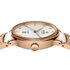 Rado horloge met een kast in rosé pvd-coating, met een wijzerplaat in het wit met  briljant en een diameter van 30,5 - thumb