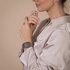 Rado horloge met een kast in keramiek en een wijzerplaat in het grijs - thumb