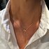 Fope ketting in geel goud 18kt met briljant van 0,11 karaat - thumb