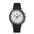 montre Omega avec un boîtier en acier, un cadran blanc et un diamètre de 42 mm - thumb