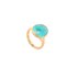 Marco Bicego ring in geel goud 18kt met turquoise - thumb