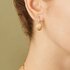 boucles d'oreilles Marco Bicego en or jaune 18 ct avec brillant de 0.04 carat - thumb