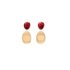 boucles d'oreilles Marco Bicego en or jaune 18 ct avec thulite - thumb