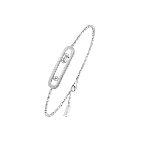 Messika armband in wit goud 18kt met briljant van 0,20 karaat