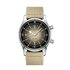 Longines horloge met een kast in staal, met een wijzerplaat in het beige en een diameter van 42 mm - thumb