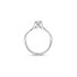 The Exclusive Collection verlovingsring in wit goud 18kt met briljant (ronde diamant) van 0,38 karaat - thumb