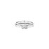 The Exclusive Collection verlovingsring in wit goud 18kt met briljant (ronde diamant) van 0,38 karaat - thumb