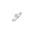 The Exclusive Collection verlovingsring in wit goud 18kt met briljant (ronde diamant) van 0,43 karaat - thumb