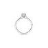 The Exclusive Collection verlovingsring in wit goud 18kt met briljant (ronde diamant) van 0,70 karaat als hoofdsteen omringd door briljanten van 0,22 karaat - thumb