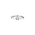 The Exclusive Collection verlovingsring in wit goud 18kt met briljant (ronde diamant) van 0,30 karaat - thumb