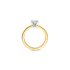 The Exclusive Collection verlovingsring in geel goud 18kt met briljant (ronde diamant) van 0,56 karaat - thumb