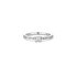 The Exclusive Collection verlovingsring in wit goud 18kt met briljant (ronde diamant) van 0,24 karaat omringd door briljanten van 0,24 karaat - thumb