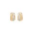 boucles d'oreilles Marco Bicego en or jaune 18 ct avec brillant de 0.44 carat - thumb