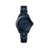 CHANEL horloge met een kast in keramiek, met een wijzerplaat in het blauw met saffier en een diameter van 33 - thumb