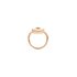 Pomellato ring in rosé goud 18kt met turquoise omringd door briljanten van 0,06 karaat - thumb