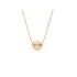 Pomellato ketting in rosé goud 18kt met turquoise omringd door briljanten van 0,05 karaat - thumb