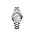 Longines horloge met een kast in rosé goud op staal, met een wijzerplaat in het zilver en een diameter van 30 - thumb