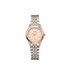 Balmain horloge met een kast in rosé pvd-coating op staal, met een wijzerplaat in het parelmoer met  briljant en een diameter van 27,5 - thumb