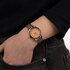 Balmain horloge met een kast in rosé pvd-coating op staal, met een wijzerplaat in het parelmoer met  briljant en een diameter van 27,5 - thumb