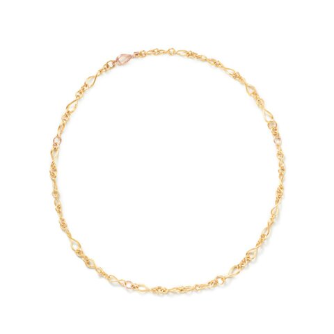 Ole Lynggaard ketting in geel en rosé goud 18kt