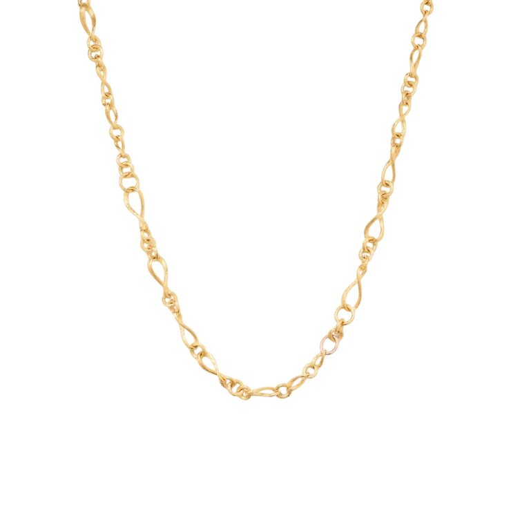 Ole Lynggaard ketting in geel en rosé goud 18kt
