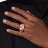 Pomellato ring in rosé goud 18kt met amethist & saffier & robijn - thumb