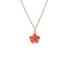 DoDo hanger in rosé goud 9kt met email - thumb