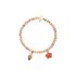 DoDo hanger in rosé goud 9kt met email - thumb