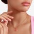 DoDo hanger in rosé goud 9kt met email - thumb