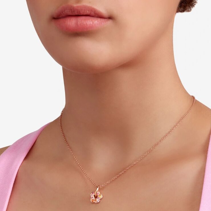 DoDo hanger in rosé goud 9kt met saffier