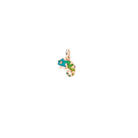 DoDo hanger in rosé goud 9kt met email