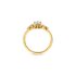 The Exclusive Collection verlovingsring in geel goud 18kt met ovalen diamant van 0,45 karaat als hoofdsteen omringd door briljanten van 0,11 karaat - thumb