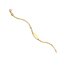 bracelet Casteur by Casteur en or jaune 18 ct avec brillant de 0.05 carat - thumb