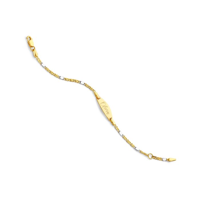 Casteur by Casteur armband in geel en wit goud 18kt
