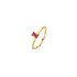 Casteur by Casteur ring in geel goud 18kt met toermalijn - thumb