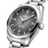 montre Omega avec un boîtier en acier, un cadran gris et un diamètre de 38 mm - thumb