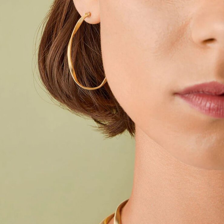 boucles d'oreilles Marco Bicego en or jaune 18 ct