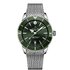 Breitling horloge met een kast in keramiek op staal, met een wijzerplaat in het groen en een diameter van 44 - thumb