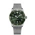 montre Breitling avec un boîtier en céramique sur acier, un cadran vert et un diamètre de 42 mm - thumb