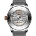 Breitling horloge met een kast in rosé goud op staal, met een wijzerplaat in het zwart en een diameter van 42 - thumb